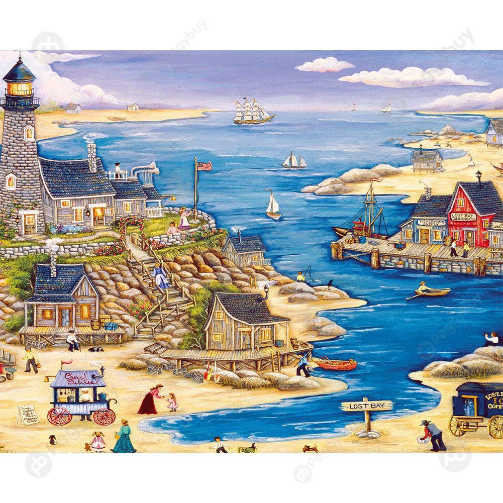 1000pcs Paper Puzzles DIY Jigsaw Sailing Harbor Kids Adult Educational Toys, 501 Original
1000pcs Paper Puzzles DIY Jigsaw Sailing Harbor Kids Adult Educational Toys, 501 Original