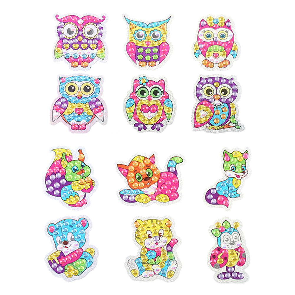 12x Cute Animals - 5D DIY Craft Sticker, 501 Original
12x Cute Animals - 5D DIY Craft Sticker, 501 Original