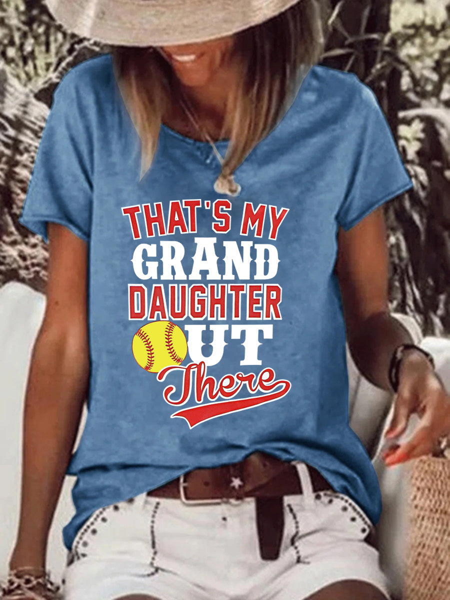 That\'s my grand daugther out there Raw Hem Tee -013667-Guru-buzz
