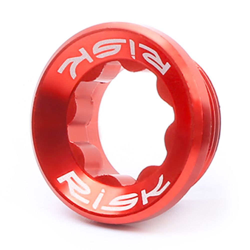 RISK Aluminium Alloy Mountain Bicycle Crank Bolts Road Bike Screw Cover Cap, Red, 501 Original
RISK Aluminium Alloy Mountain Bicycle Crank Bolts Road Bike Screw Cover Cap, Red, 501 Original