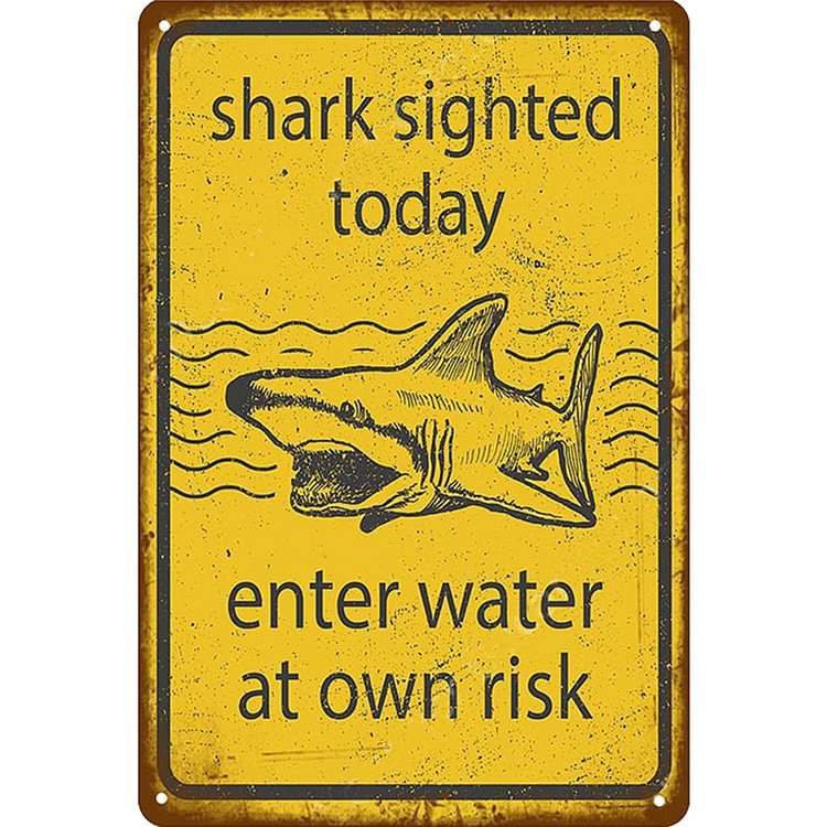 Warning Slogan - Vintage Tin Signs/Wooden Signs - 20*30cm/30*40cm