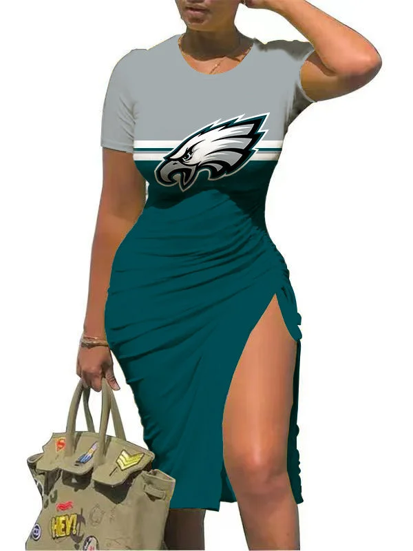 Philadelphia Eagles
Women's Slit Bodycon Dress