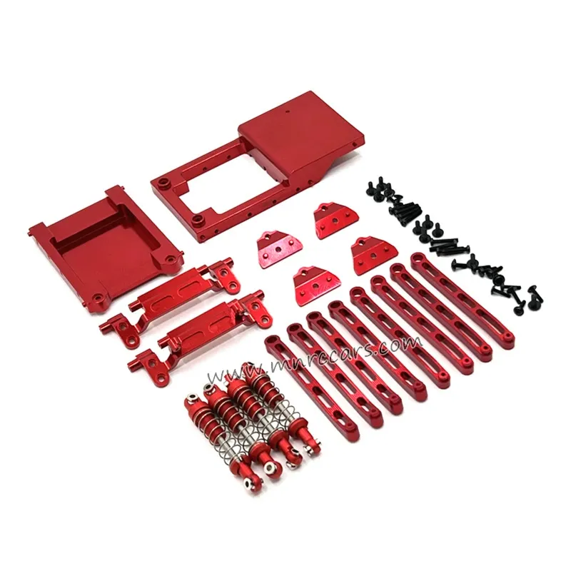 MN Model MN78 RC Truck Upgrade Parts Tie Rod Tie Rod Seat Shock Absorber Set