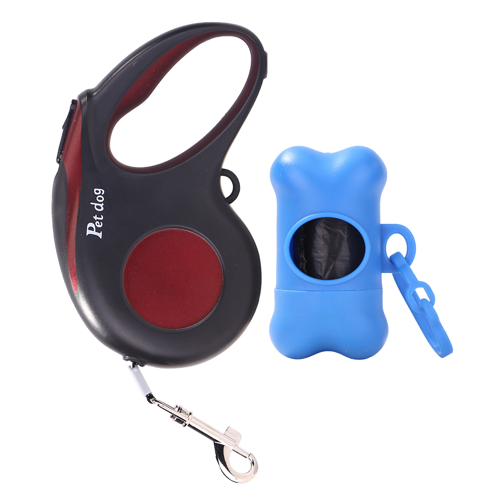 Automatic Retractable Pet Dog Leash Harness Cat Traction Rope w/Garbage Bag, Red, 501 Original
Automatic Retractable Pet Dog Leash Harness Cat Traction Rope w/Garbage Bag, Red, 501 Original