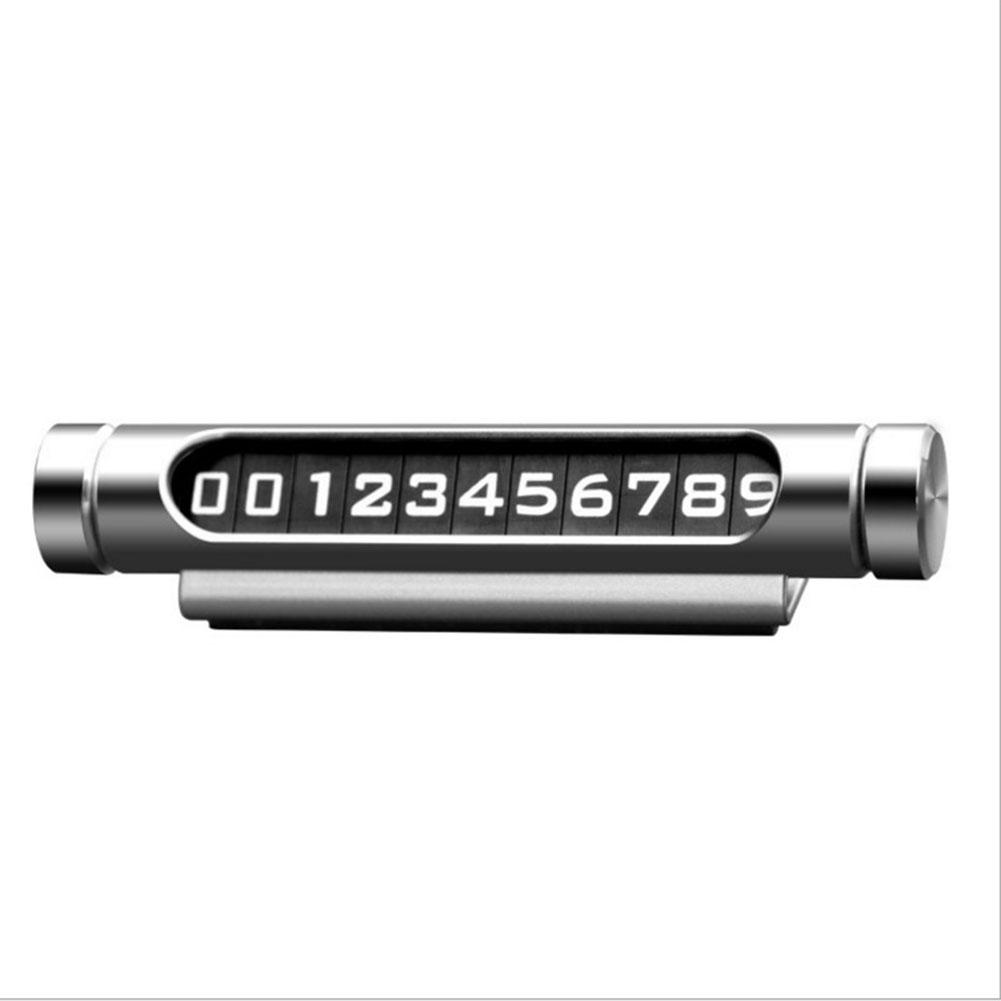 Luminous Rotatable Car Temporary Parking Card Phone Number Plate, Black, 501 Original
Luminous Rotatable Car Temporary Parking Card Phone Number Plate, Black, 501 Original