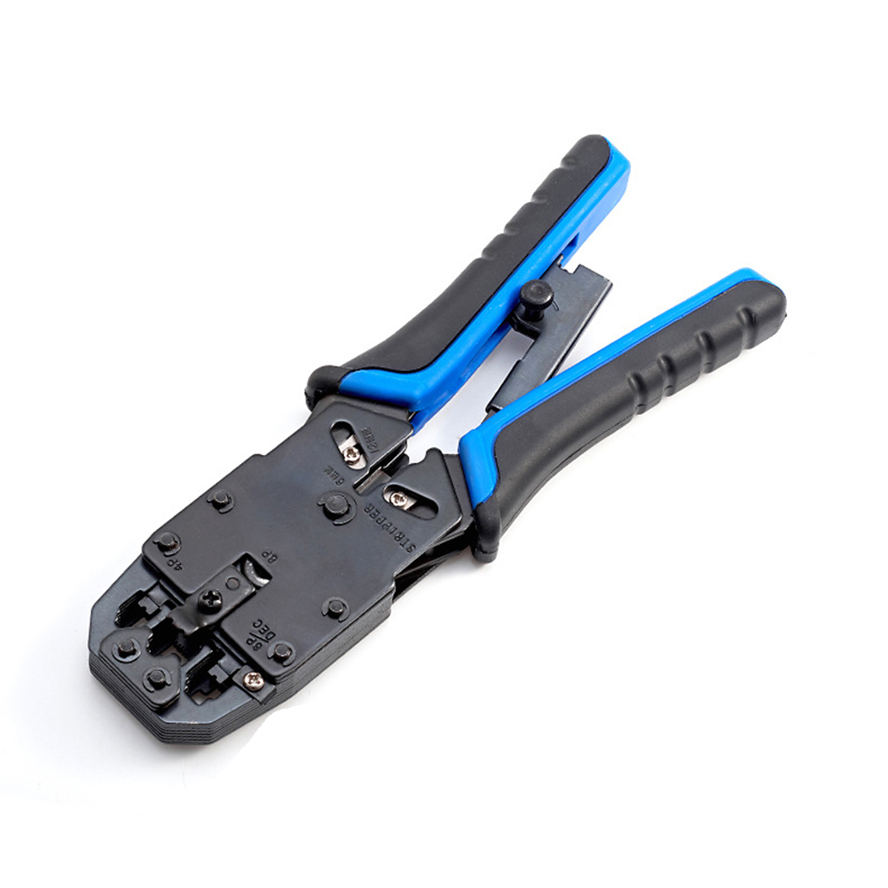 4P/6P/8P Multifunction Ratchet Cable Crimping Plier Telephone Wire Stripper, 501 Original
4P/6P/8P Multifunction Ratchet Cable Crimping Plier Telephone Wire Stripper, 501 Original