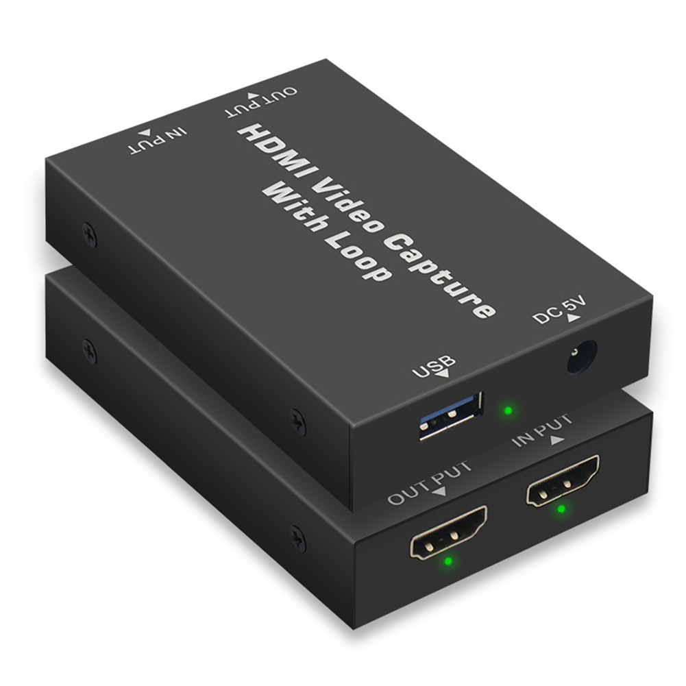 4K HDMI-compatible Video Capture Card HDMI-compatible to USB Video Grabber with Local Loop Out, 501 Original
4K HDMI-compatible Video Capture Card HDMI-compatible to USB Video Grabber with Local Loop Out, 501 Original