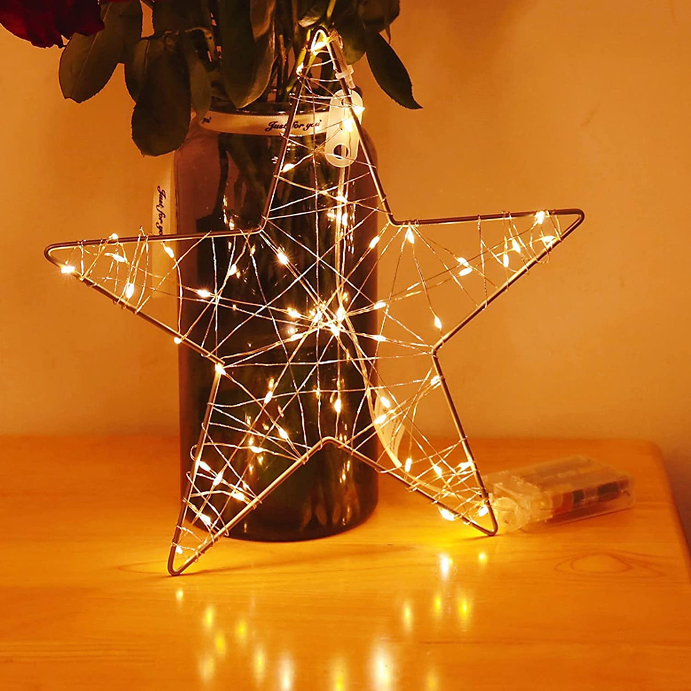 50LED Star Fairy Lights Window Christmas Wedding Party Indoor Garden Decor, 25cm-2, 501 Original
50LED Star Fairy Lights Window Christmas Wedding Party Indoor Garden Decor, 25cm-2, 501 Original