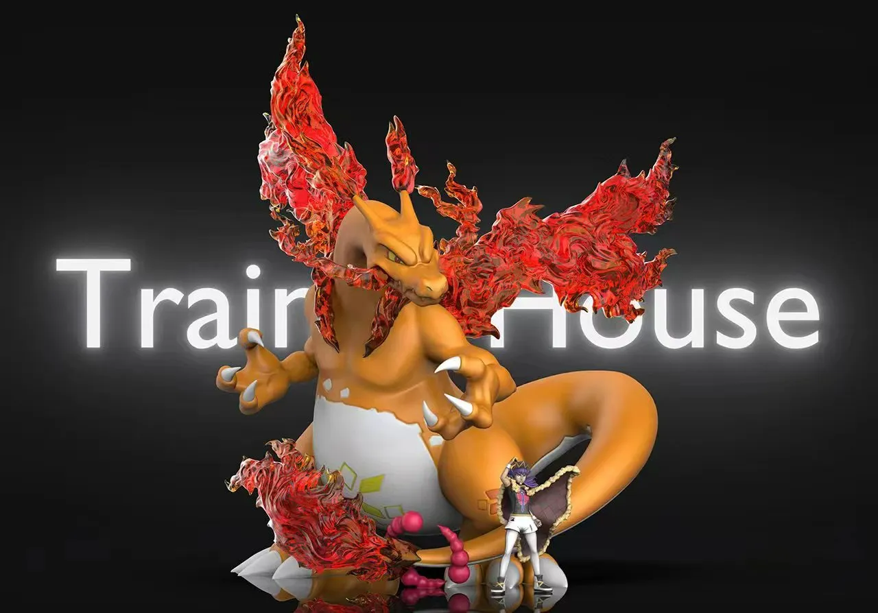 Mega Charizard Y - Pokemon Resin Statue - EGGS Studios [In Stock]