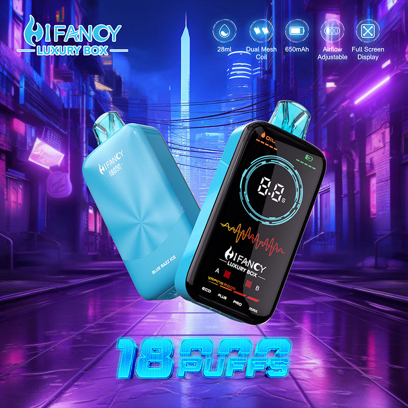 HIFANCY LUXURY BOX 18000: Control the Heat on Your Vape CTYVape