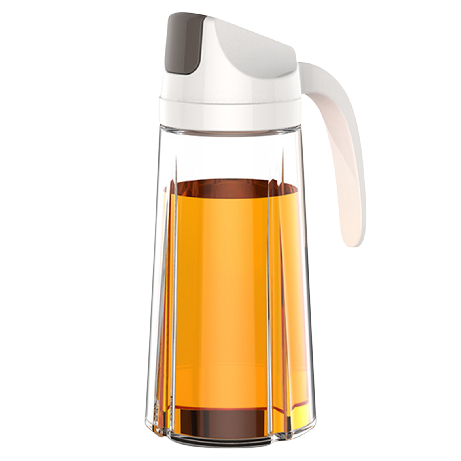 Auto Flip Oil Dispenser Glass Bottle Condiment Container Vinegar Cruet, Grey, 501 Original
Auto Flip Oil Dispenser Glass Bottle Condiment Container Vinegar Cruet, Grey, 501 Original