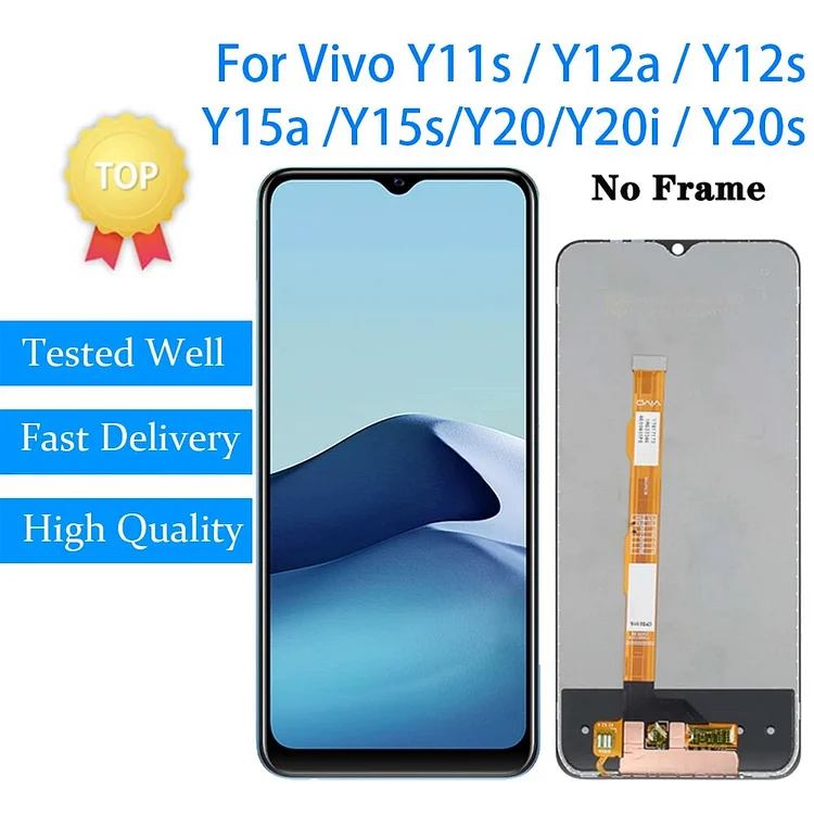 For VIVO Y11s Y12a Y12s Y15a Y15s Standard LCD Display Touch Screen Digitizer For VIVO Y20 Y20i Y20s Screen LCD Display