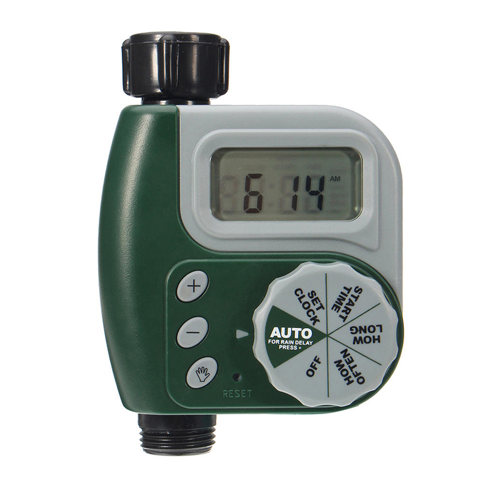 Plastic Programmable Garden Watering Timer Irrigation Controller (Green, 501 Original
Plastic Programmable Garden Watering Timer Irrigation Controller (Green, 501 Original