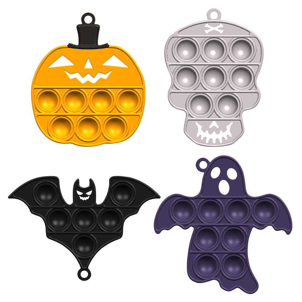 Halloween Push Bubble Fingertip Relax Toy Anti-Stress Fun Board Games Gifts, Pumpkin, 501 Original
Halloween Push Bubble Fingertip Relax Toy Anti-Stress Fun Board Games Gifts, Pumpkin, 501 Original
