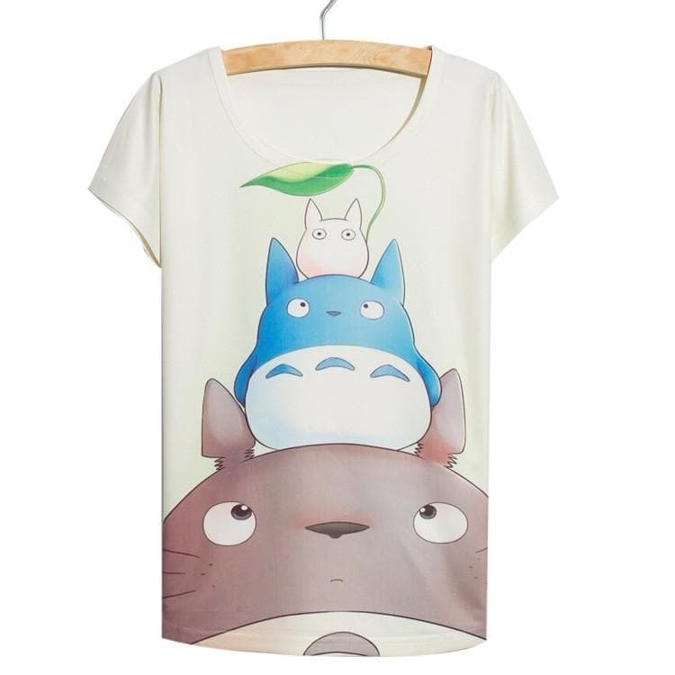 Totoro Printing T-Shirt SP179423