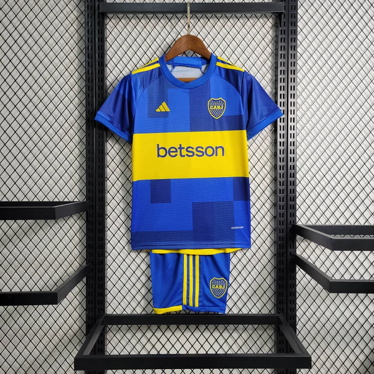 Boca Juniors Home Shirt Kit Kids & Junior 2023-2024