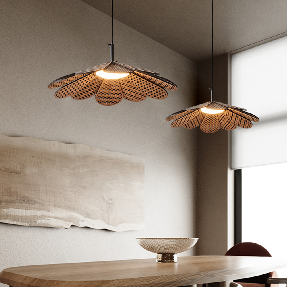 Boho Hollyhock LED Pendant Light