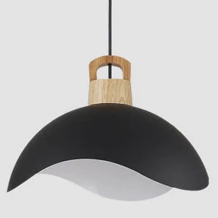 Morandi Pendant Light, Wood & Metal