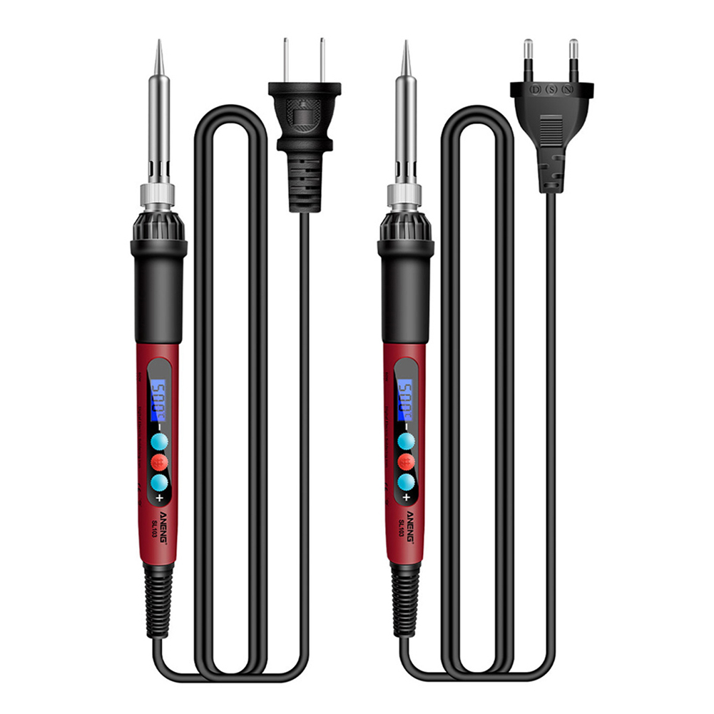 18pcs 60W Digital Electric Soldering Iron Kit Temperature Control Weld Tool, Eu plug, 501 Original
18pcs 60W Digital Electric Soldering Iron Kit Temperature Control Weld Tool, Eu plug, 501 Original