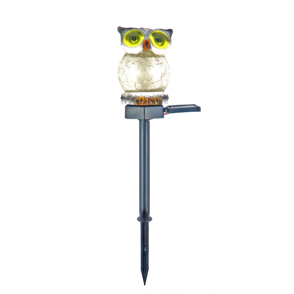 Outdoor Waterproof Garden Owl Crackle Glass Starry Ground Plug Light (Gray), 501 Original
Outdoor Waterproof Garden Owl Crackle Glass Starry Ground Plug Light (Gray), 501 Original