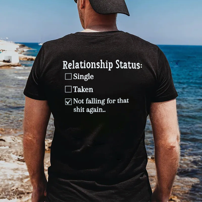 Cotton Relationship Status T-Shirt
