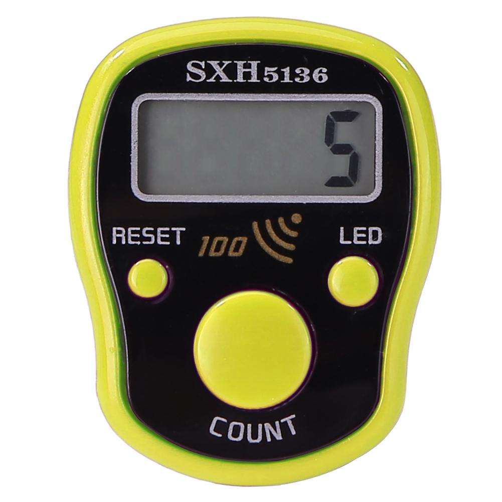 0-99999 LCD Display Finger Counter LED Luminous Electronic Tally Counter, Yellow, 501 Original
0-99999 LCD Display Finger Counter LED Luminous Electronic Tally Counter, Yellow, 501 Original
