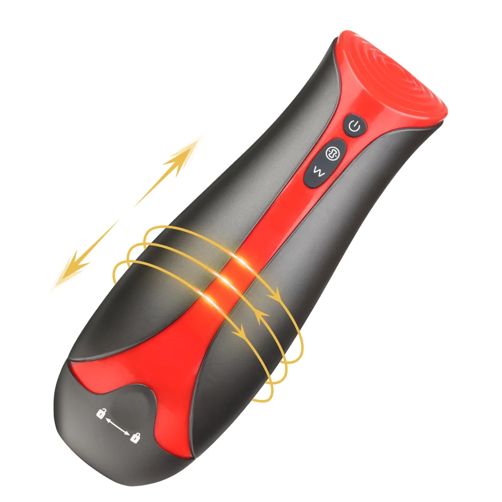 D0314 Adams Collision Pinch Male Masturbation Cup - Rose Toy