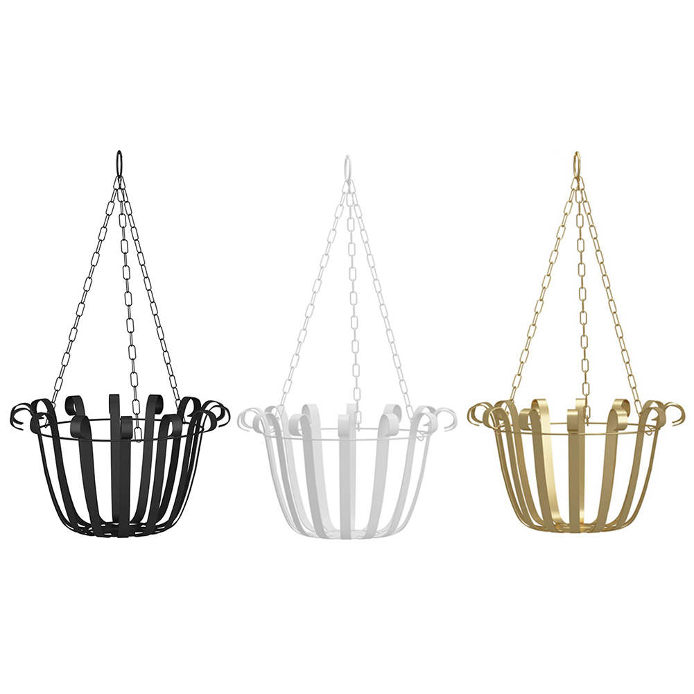 Metal Plant Flowerpot Basket Hanger Wall Hanging Hook for Garden Balcony, Black, 501 Original
Metal Plant Flowerpot Basket Hanger Wall Hanging Hook for Garden Balcony, Black, 501 Original