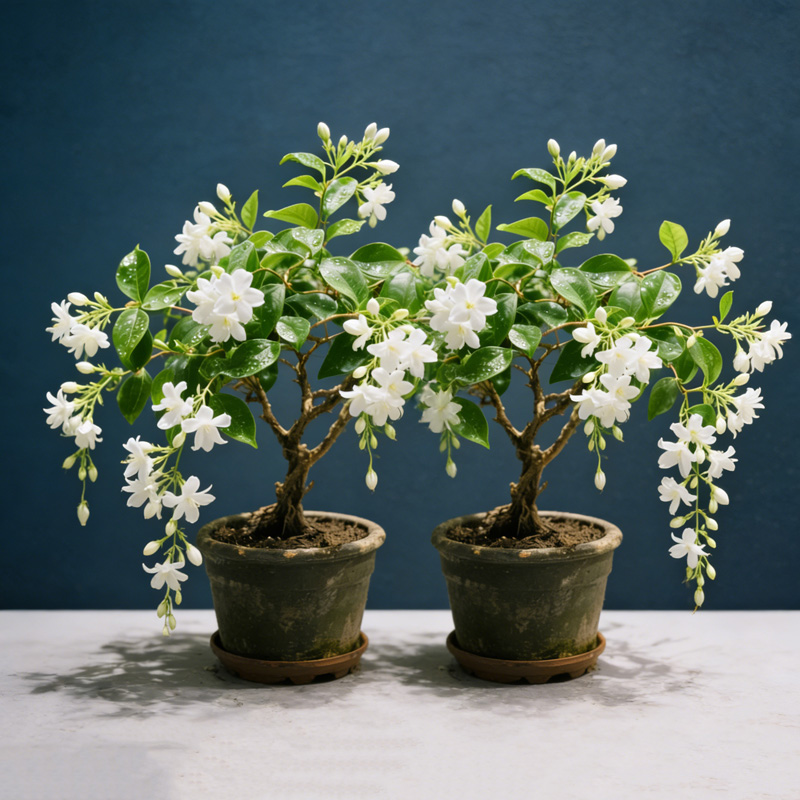 Flor Haven Winter-Friendly Hanging Jasmine – Dreamy Indoor Fragrant Flower