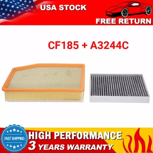 Dronehint CF185 A3244C ENGINE CABIN AIR FILTER FOR CADILLAC ESCALADE 2021-2022 3.0L 6.2L (For: GMC) Parts