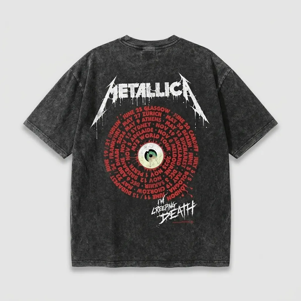 Unisex Vintage Music T-Shirt