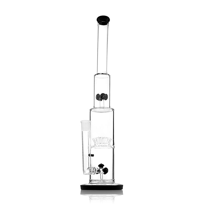Glass Bongs Sprinkler Multilayer Filter Glass Water Pipes Puse Tube