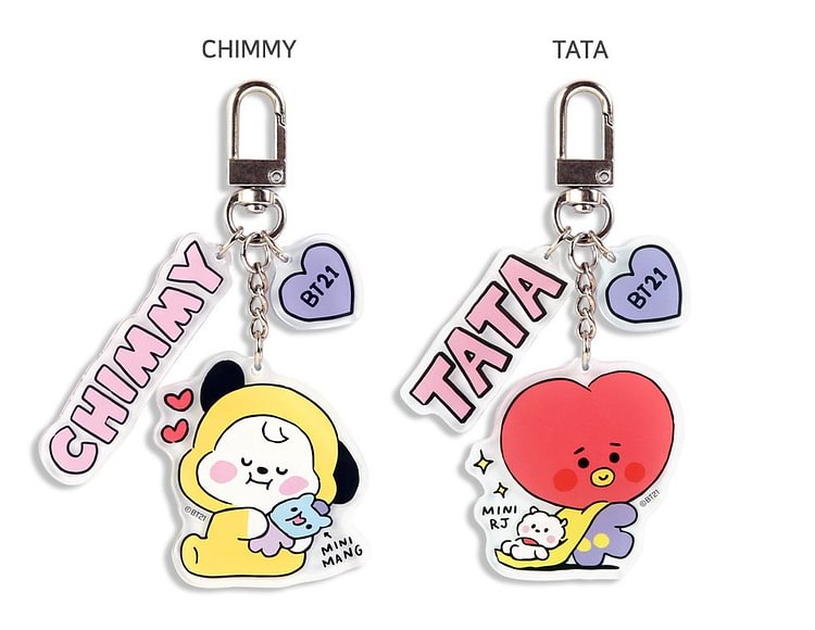 BTS Kpop Keychain