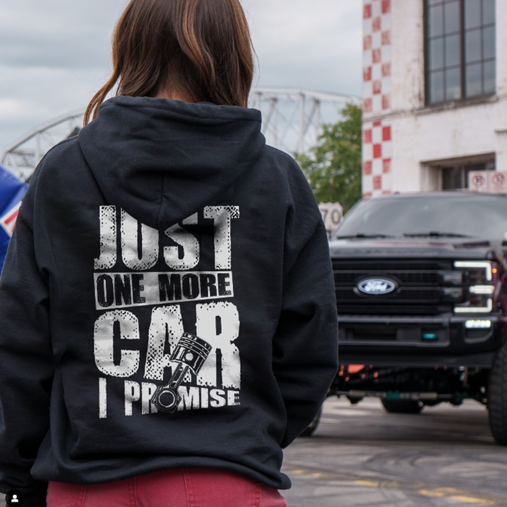 Just One More Car I Promise Hoodie - Devcarry