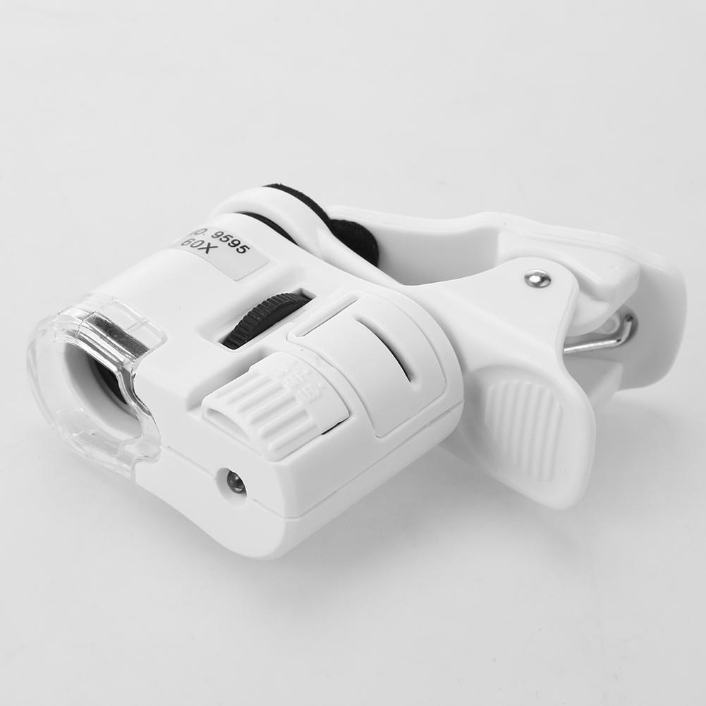 Universal 60X Phone Microscope Zoom Micro Camera Clip Lens W/ Led Light, 501 Original
Universal 60X Phone Microscope Zoom Micro Camera Clip Lens W/ Led Light, 501 Original
