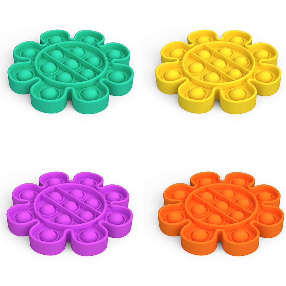 Flower Shape Sensory Toys Push Bubbles Game Stress Relief Educational Toy, Orange, 501 Original
Flower Shape Sensory Toys Push Bubbles Game Stress Relief Educational Toy, Orange, 501 Original