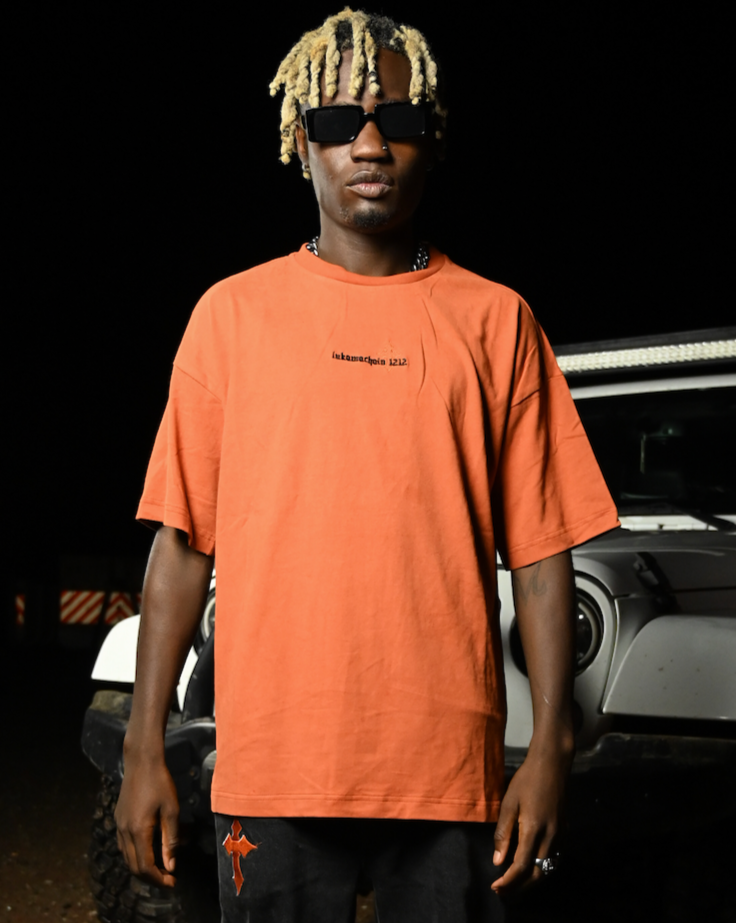 Transporting Logo T-shirt - Orange