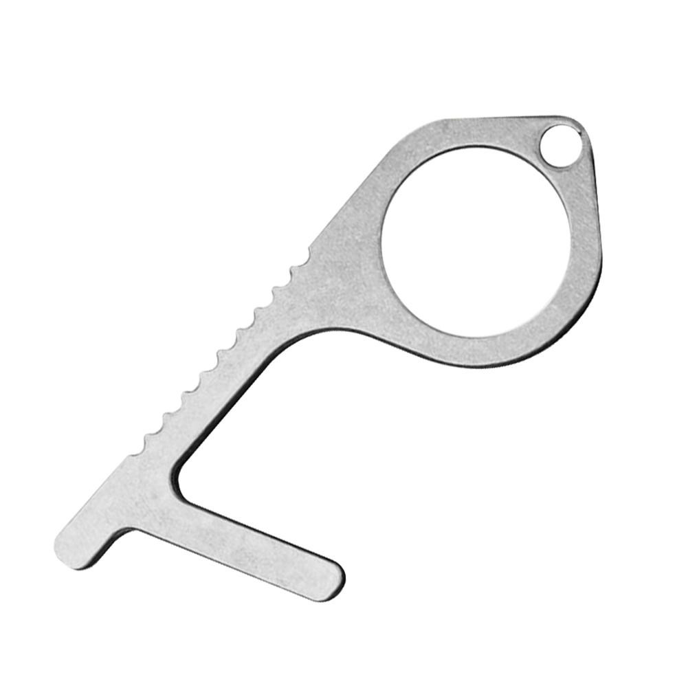 Hand Antimicrobial Door Opener Non Contact EDC Elevator Handle Key (Silver), 501 Original
Hand Antimicrobial Door Opener Non Contact EDC Elevator Handle Key (Silver), 501 Original