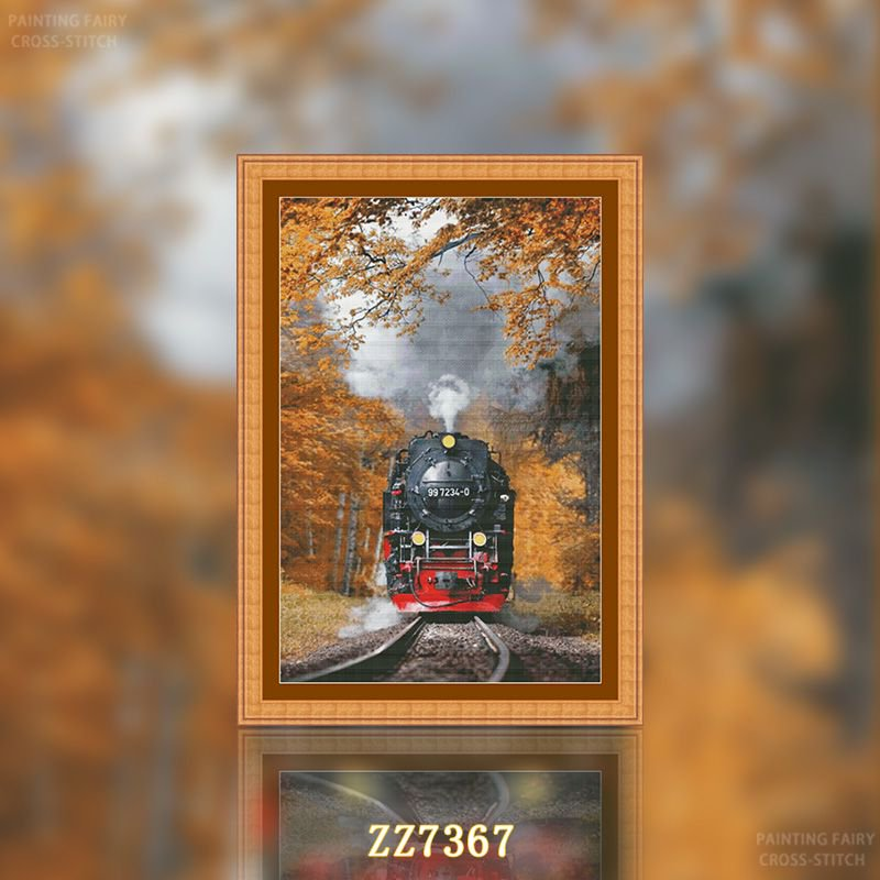 ZZ7367-Through the Autumn Forest]
