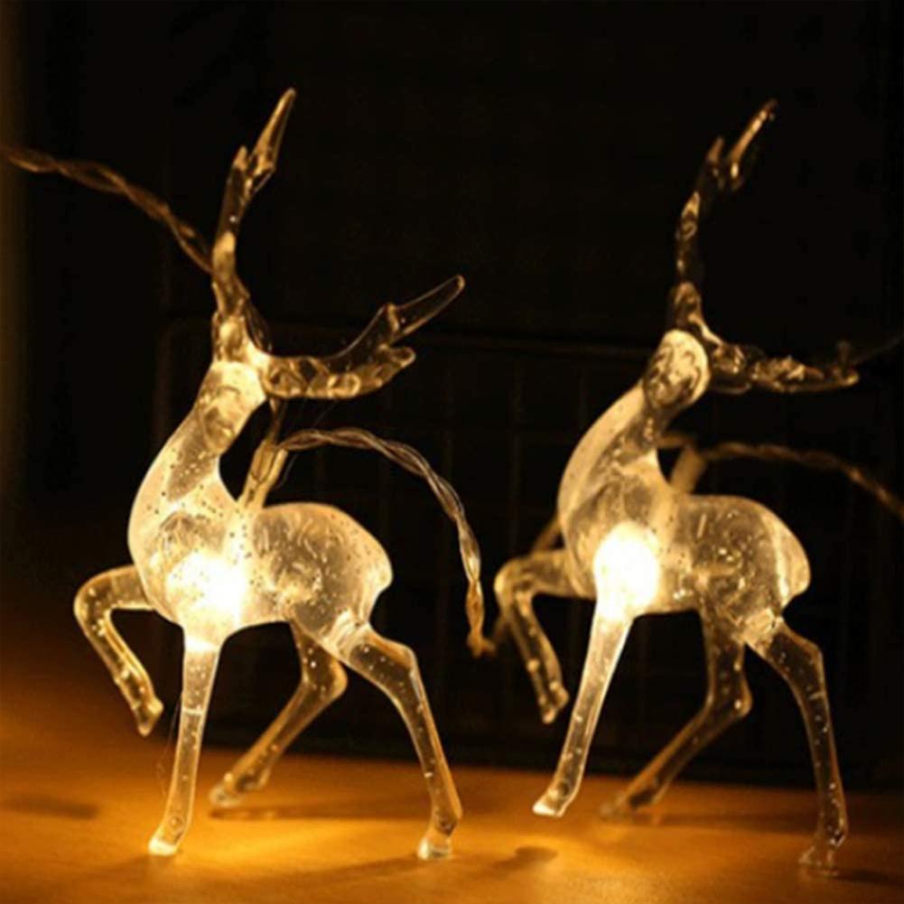 LED Light Sting Elk Decorative Light for Christmas Party Battery Power on, 501 Original
LED Light Sting Elk Decorative Light for Christmas Party Battery Power on, 501 Original
