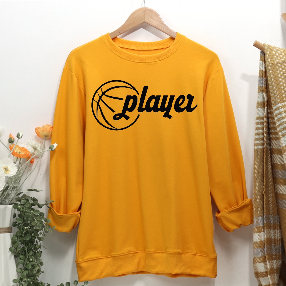 Basketball Player Women Casual Sweatshirt-Guru-buzz