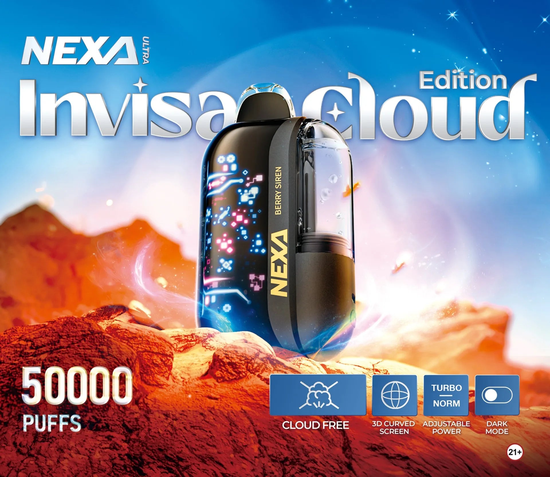 NEXA ULTRA InvisaCloud: Cloud-Free Vaping Has Arrived OPVape