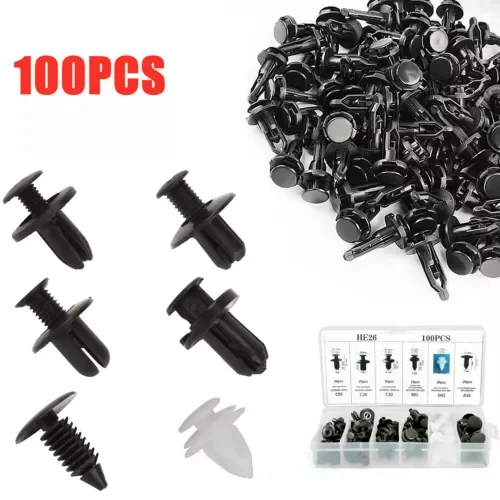 Dronehint Car Parts Fender Liner Fastener Rivet Push Clips Retainer 6 Size Universal (For: Audi Sport) Parts