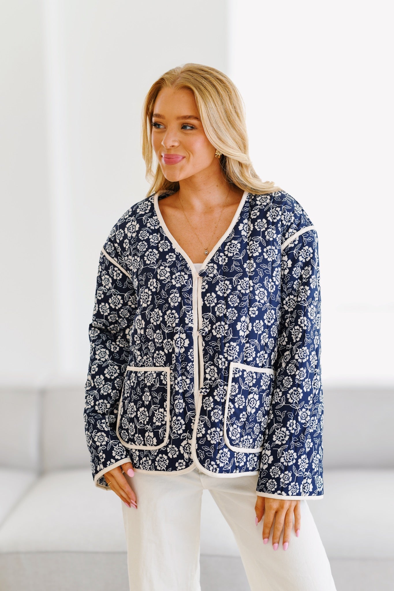 Jayla Dress - Navy main image 1