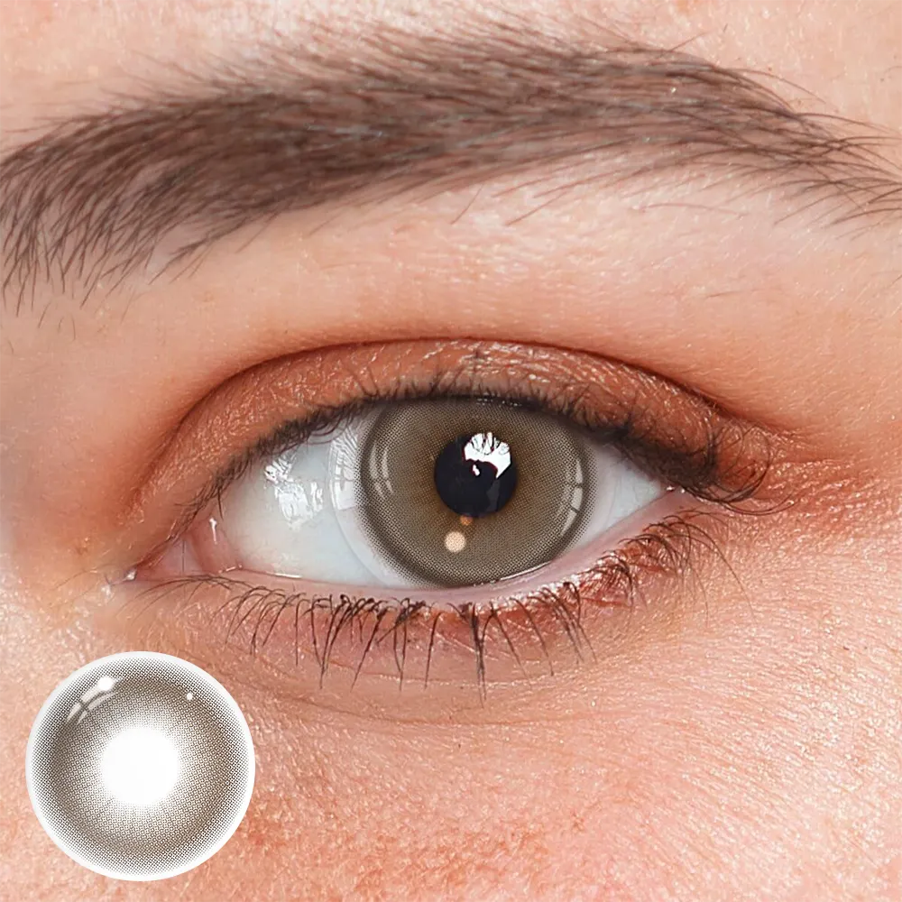 Stormy Hazel Coloured Contact Lenses