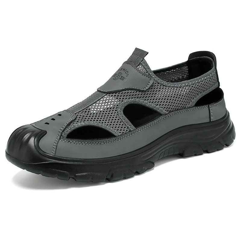 thesupersurf Mesh and Synthetic Leather Breathable Casual Shoes with Comfortable Orthopedic Design