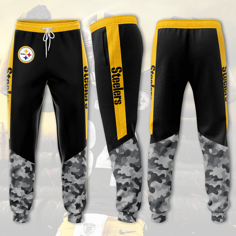 Pittsburgh Steelers 3D Printed pocket Sweatpant
