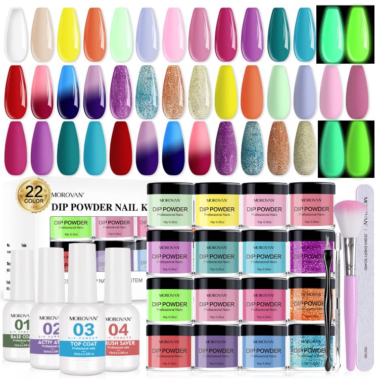 Morovan Dip Powder Nail Kit DPM07-2