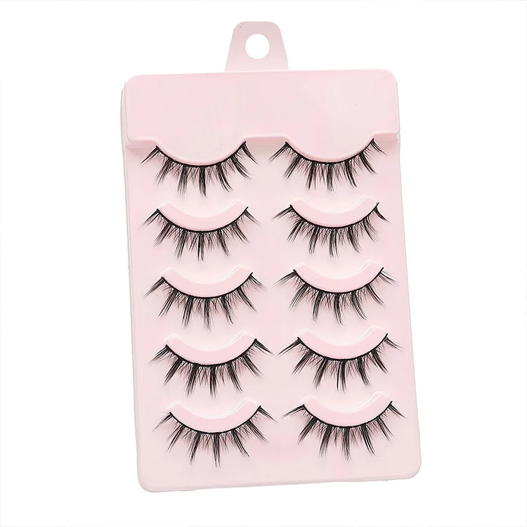 Effortless Natural Look 5 Pairs False Lashes Set