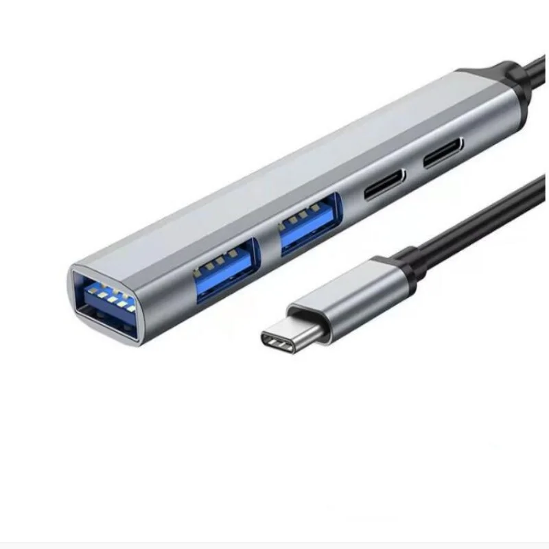 5 in 1 Type C port Ultra-Slim Data USB Hub transfer to 65W PD type c USB 2.0 3.0 docking station for MacBook Mac Pro Mac mini